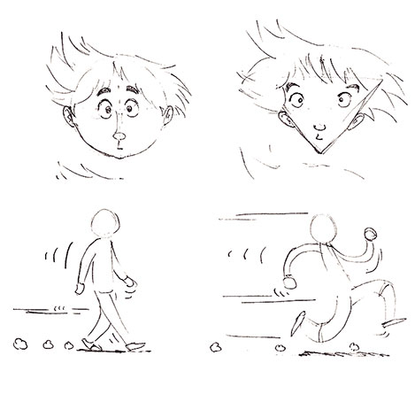 Portraits bande dessinée