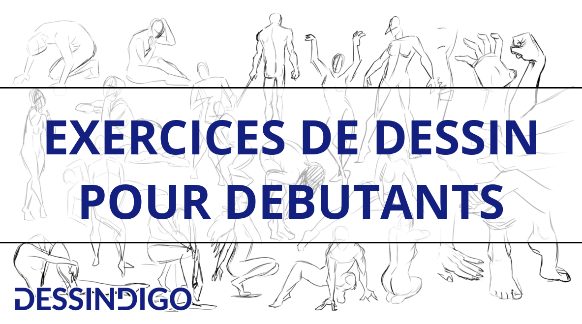 Exercices de dessin pour débutants