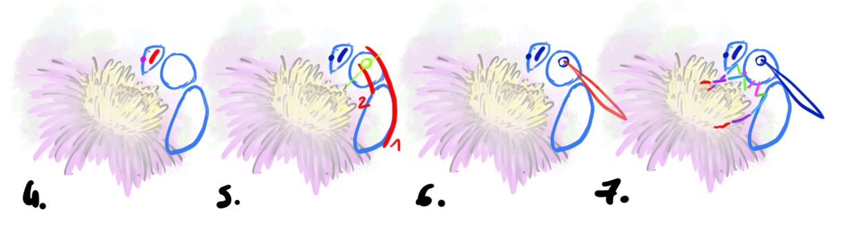 dessiner une abeille étape par étape 2