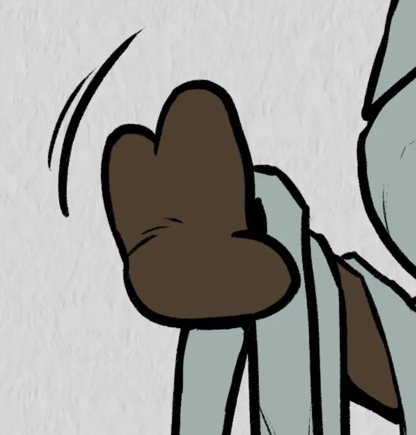 dessin en couleur d’une ombre