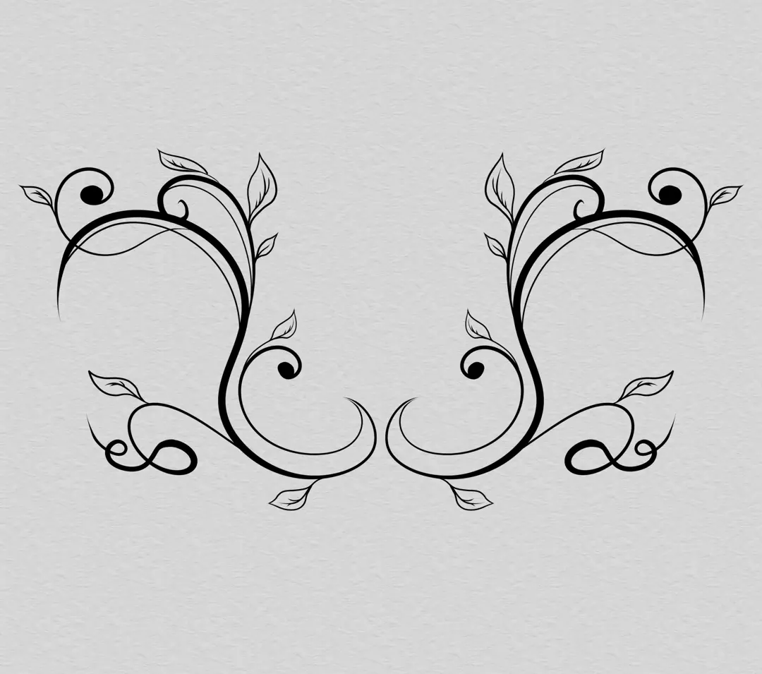 dessiner une arabesque symétrique