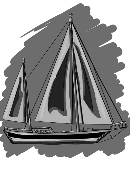 ajouter les ombres et les lumières au dessin de bateau 3