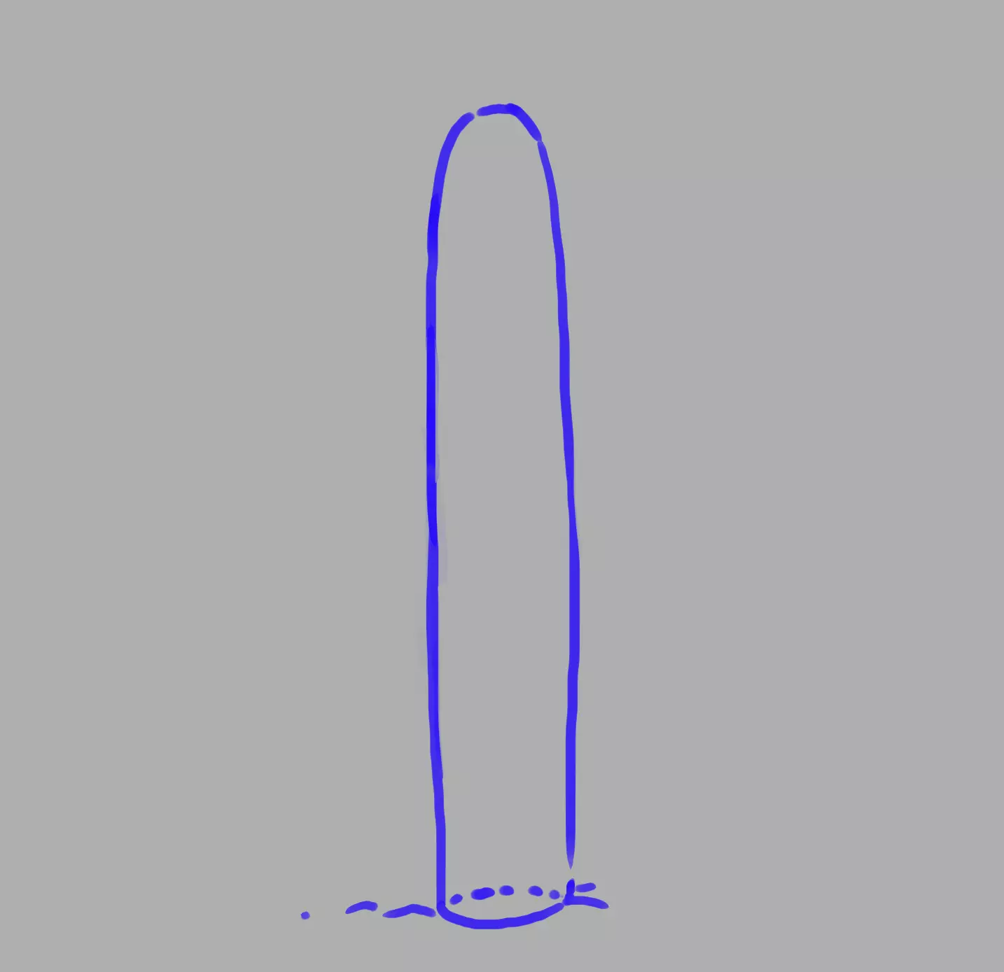 dessin de la base du cactus