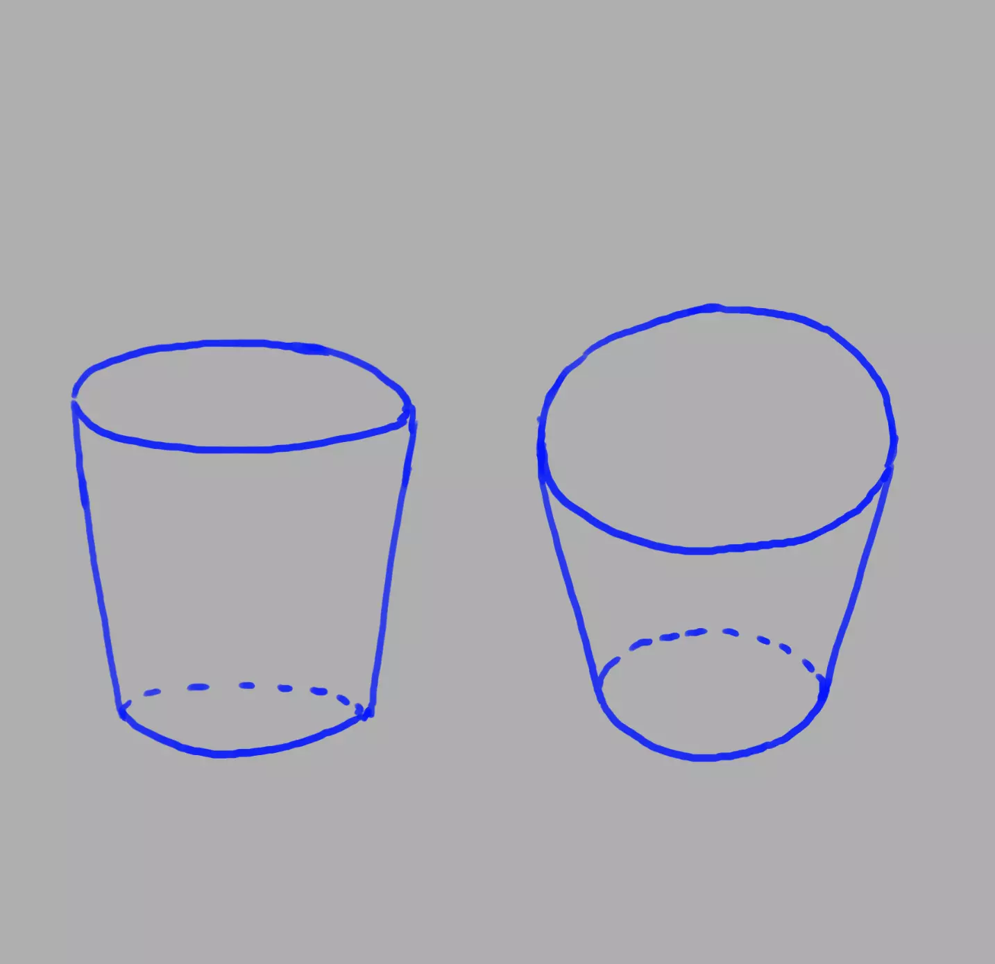 dessin d’un pot echeveria