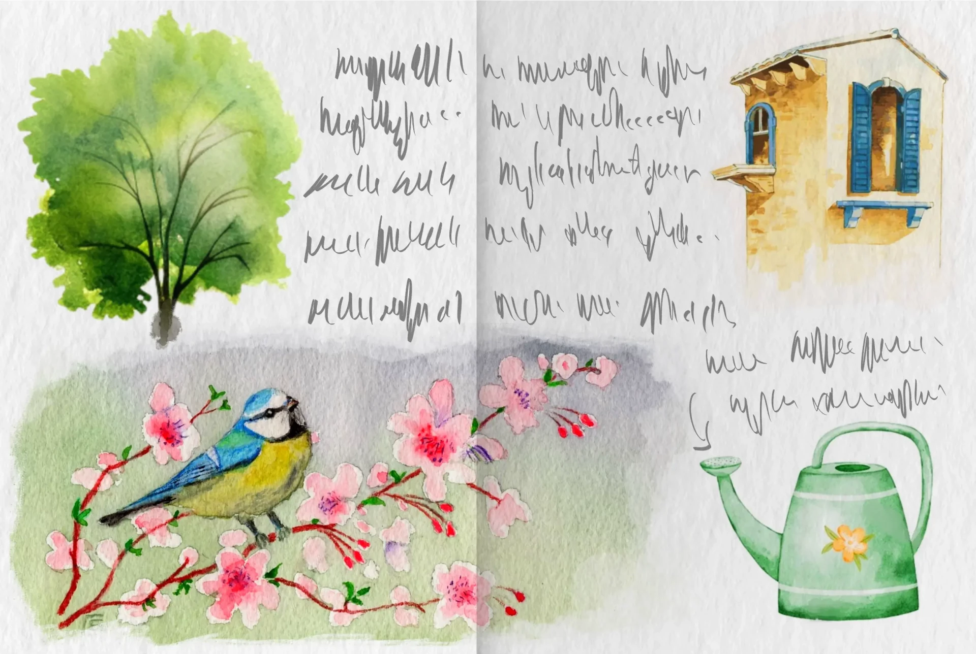 débuter son carnet de voyage à l’aquarelle