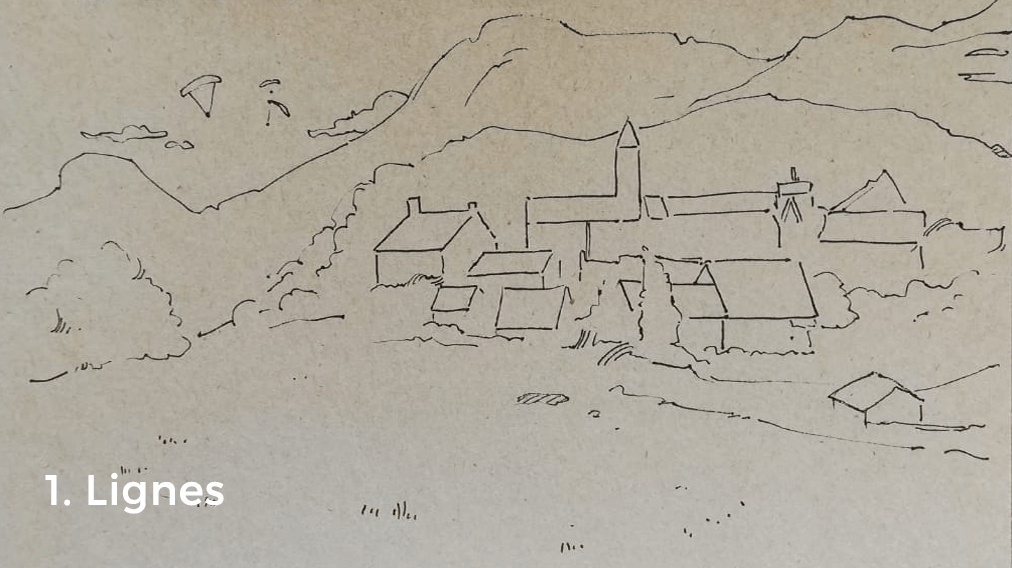 dessiner sur du papier kraft