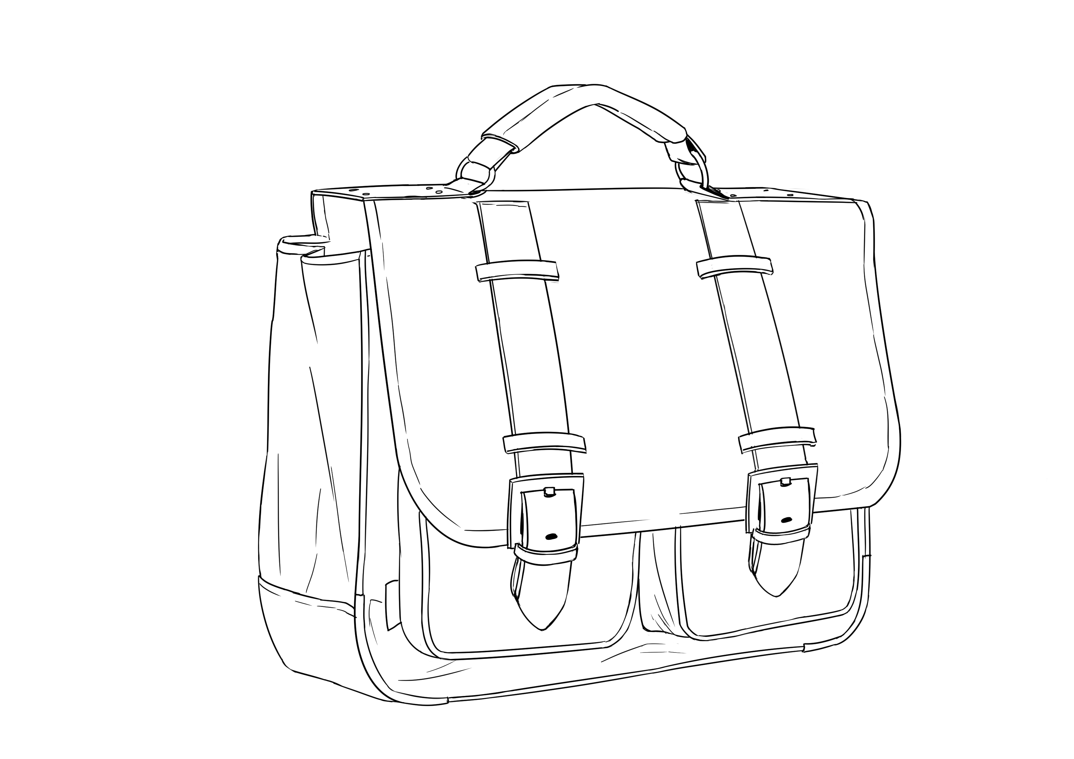 dessiner un cartable