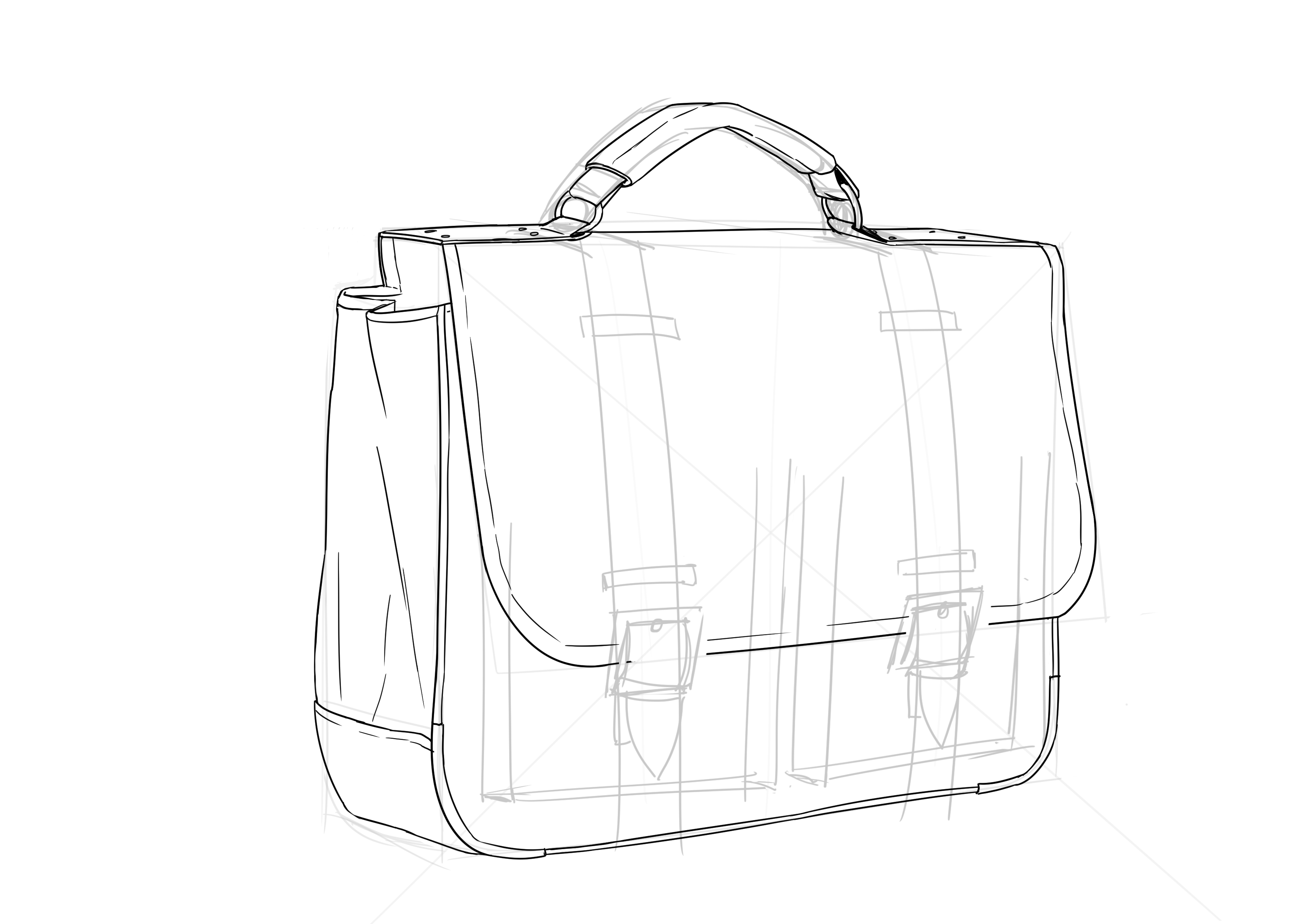 dessiner au propre le cartable