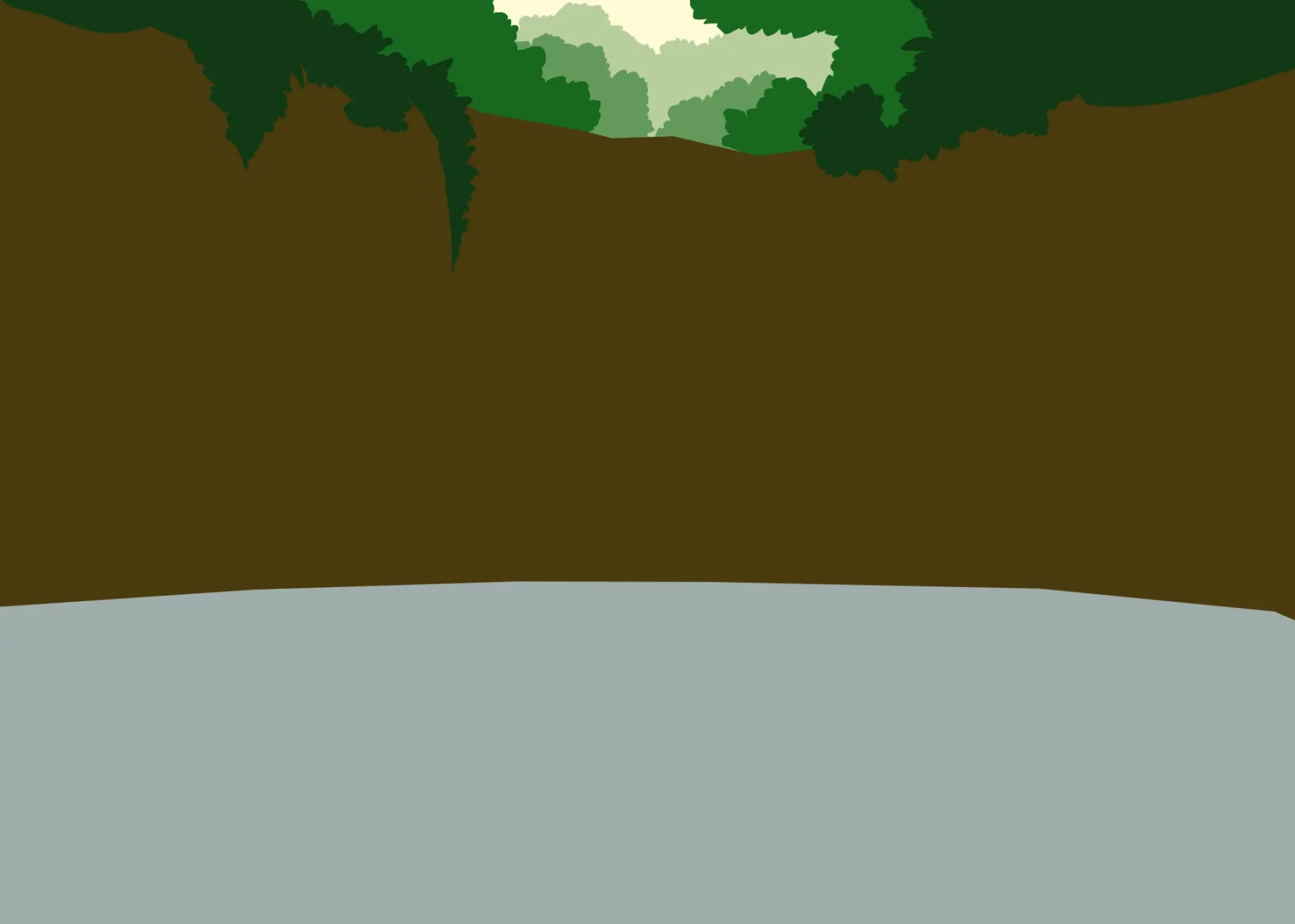 dessiner la base d’une cascade