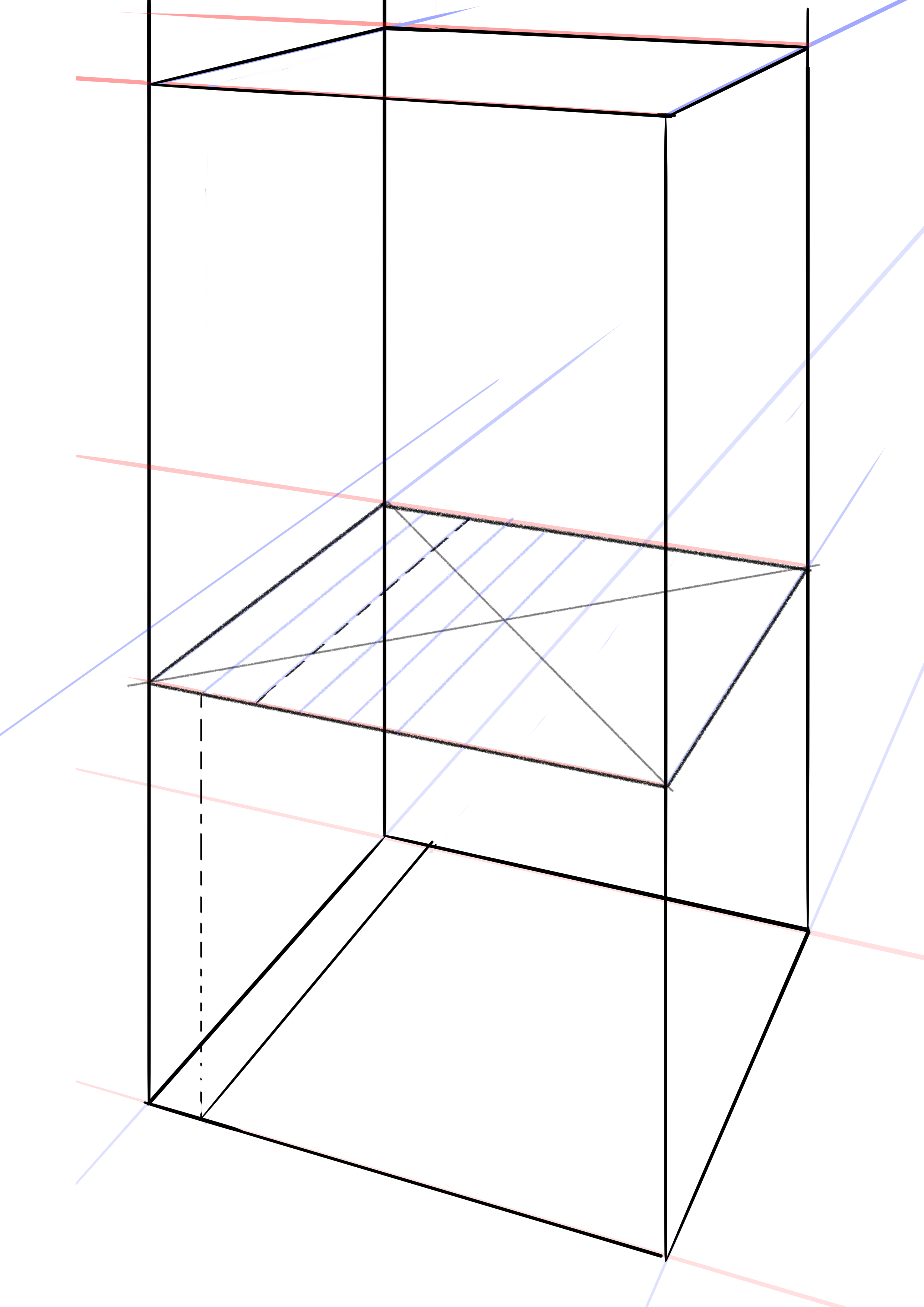 dessiner l’assise de la chaise 5