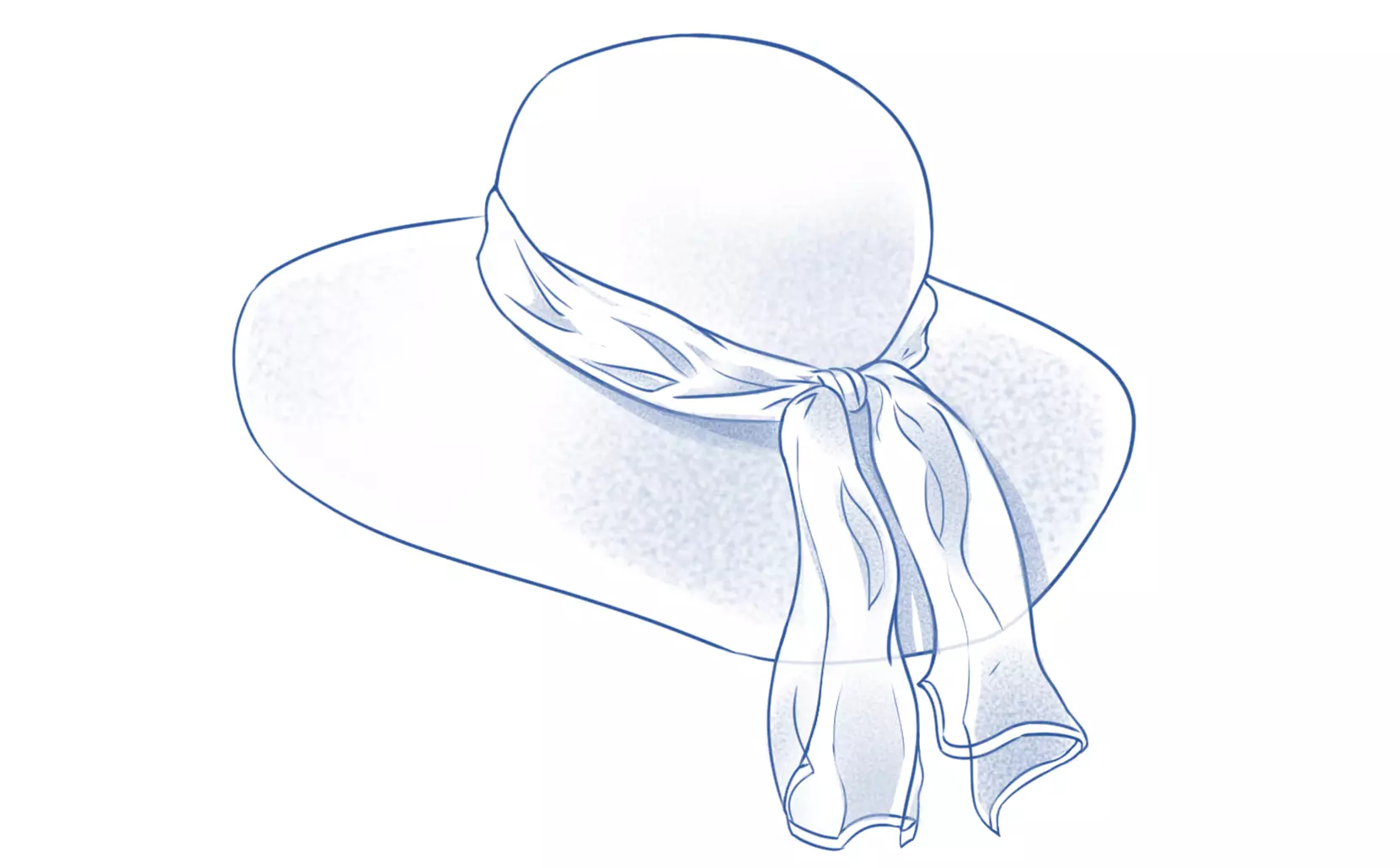 dessin d’une capeline