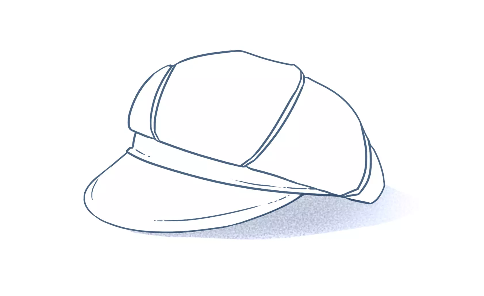 dessin d’une casquette
