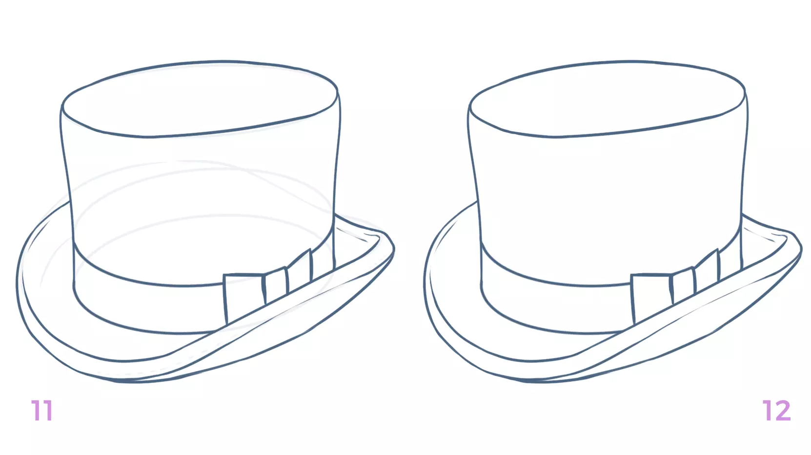 dessin des détails du chapeau