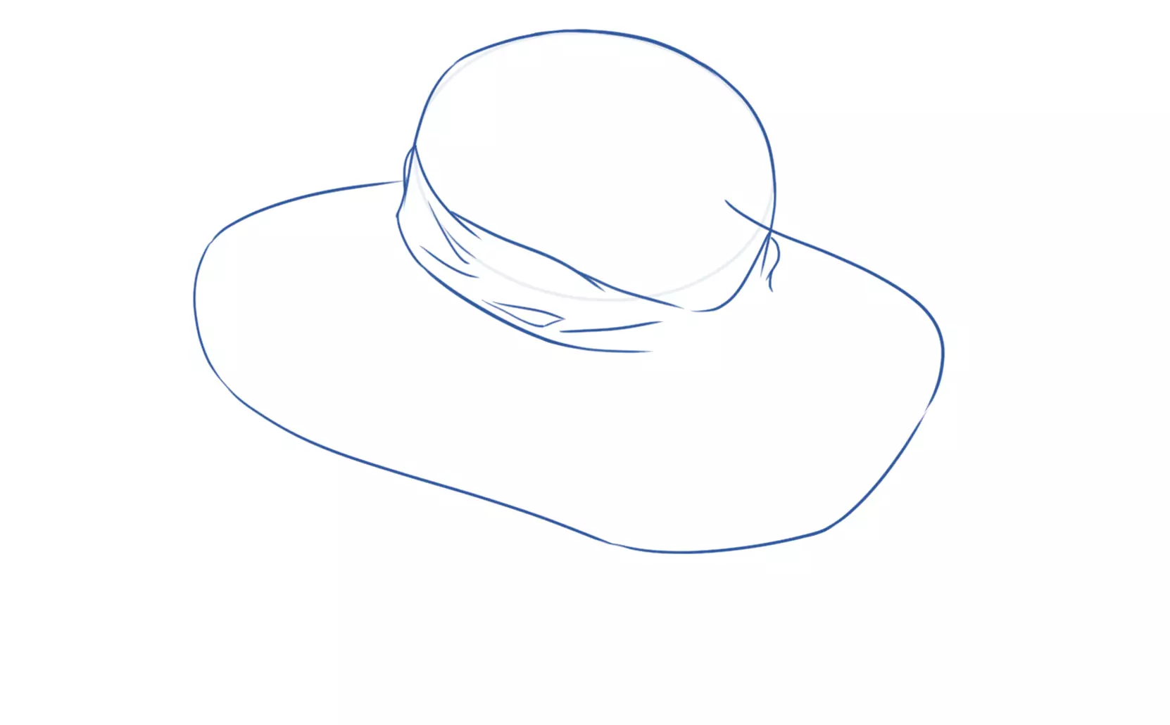 dessin du foulard d’une capeline