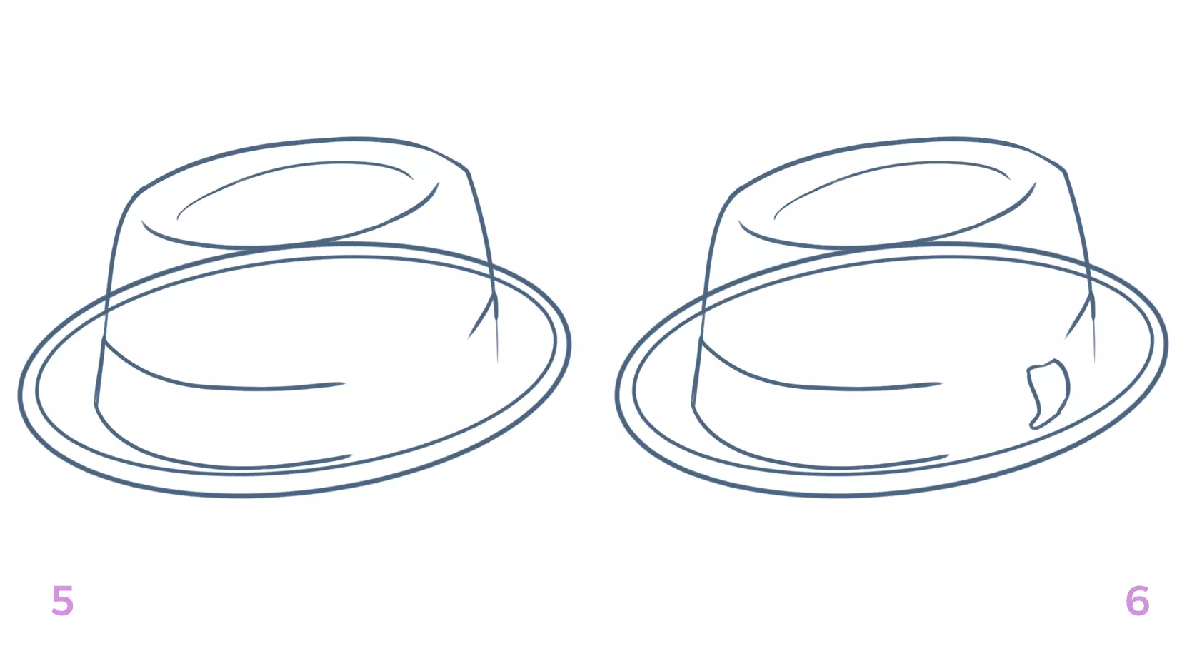 dessin du ruban du pork pie