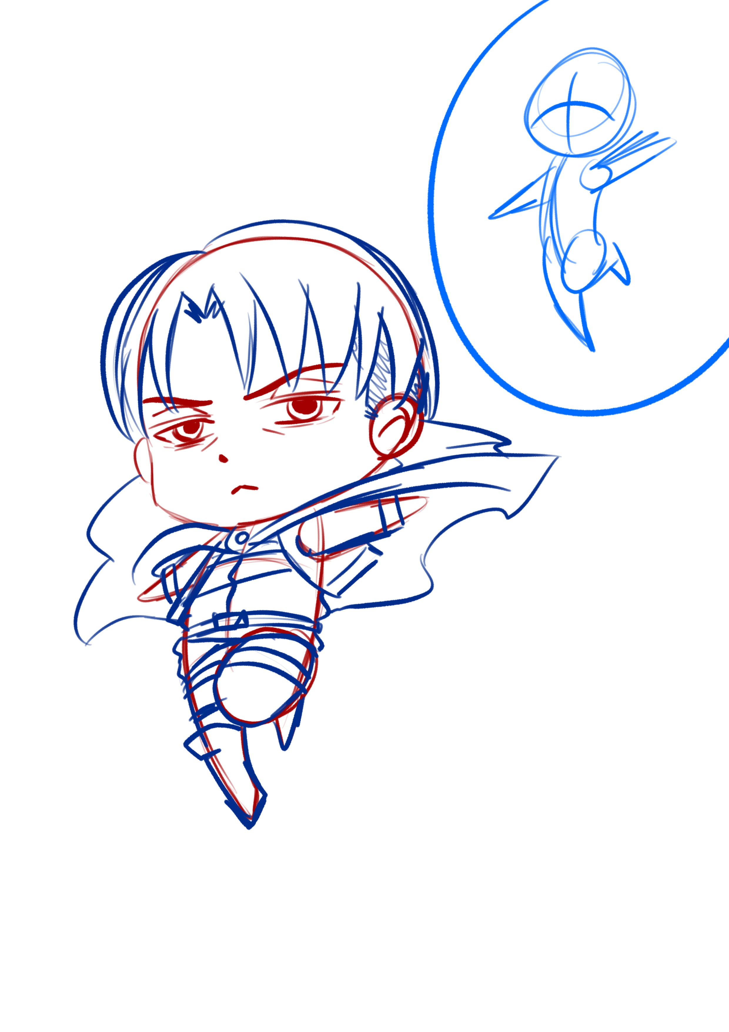 ajouter les vêtements du dessin chibi