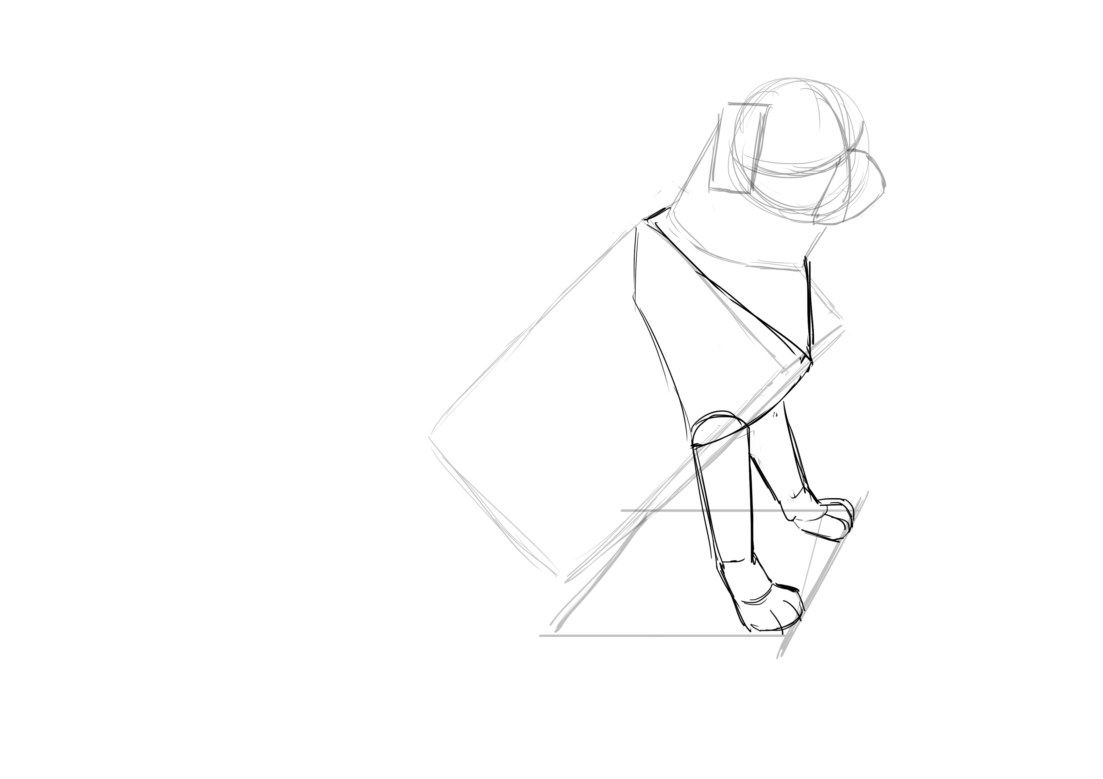 Dessiner les pattes avant du chien 2