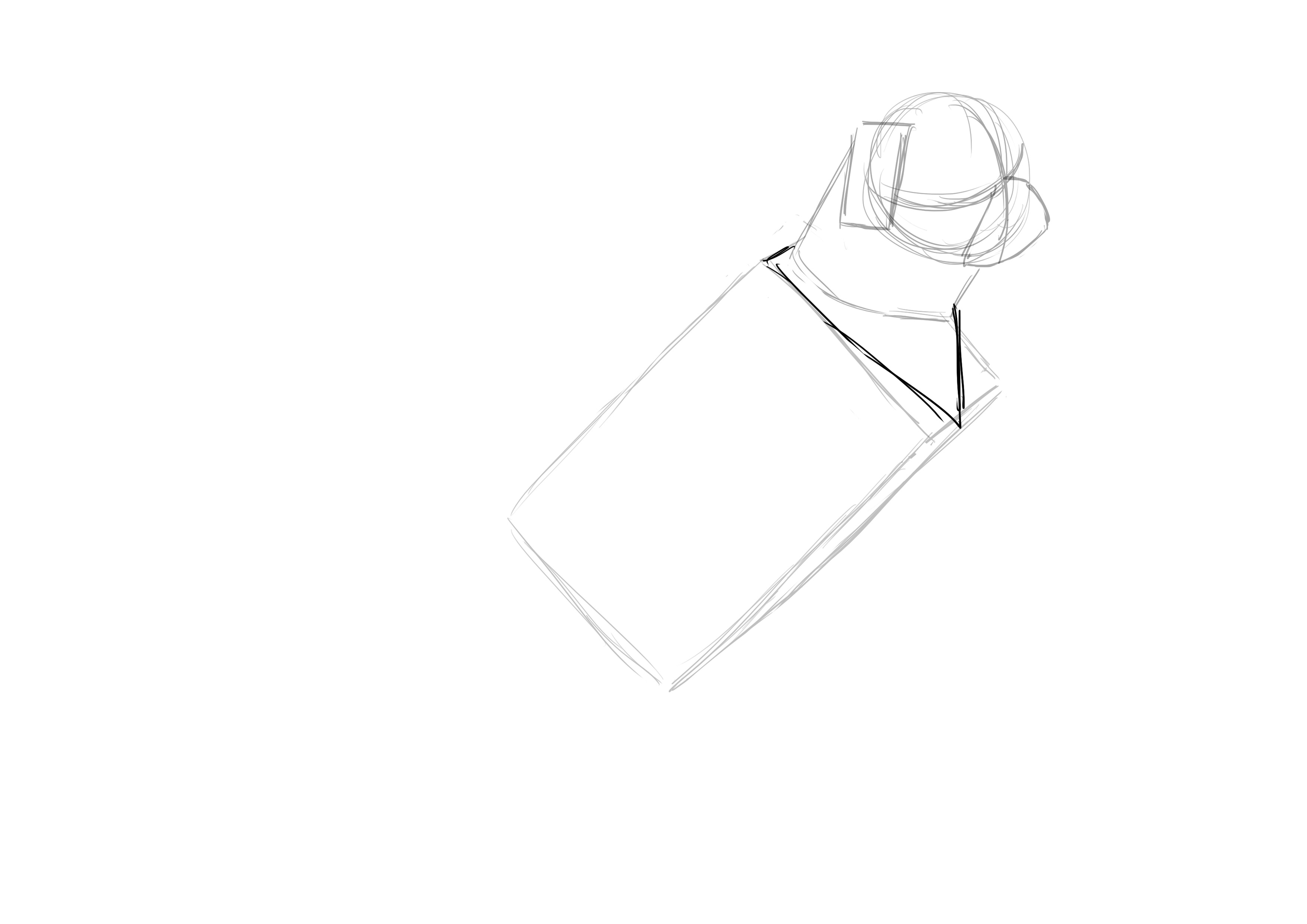 Dessiner le torse du chien