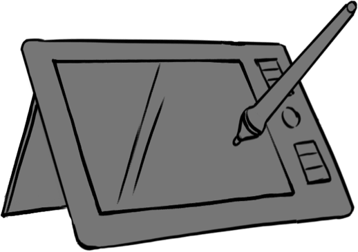 illustration d’écrans interactifs d’une tablette