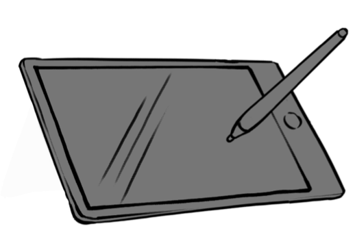 illustration d’une tablette tactile
