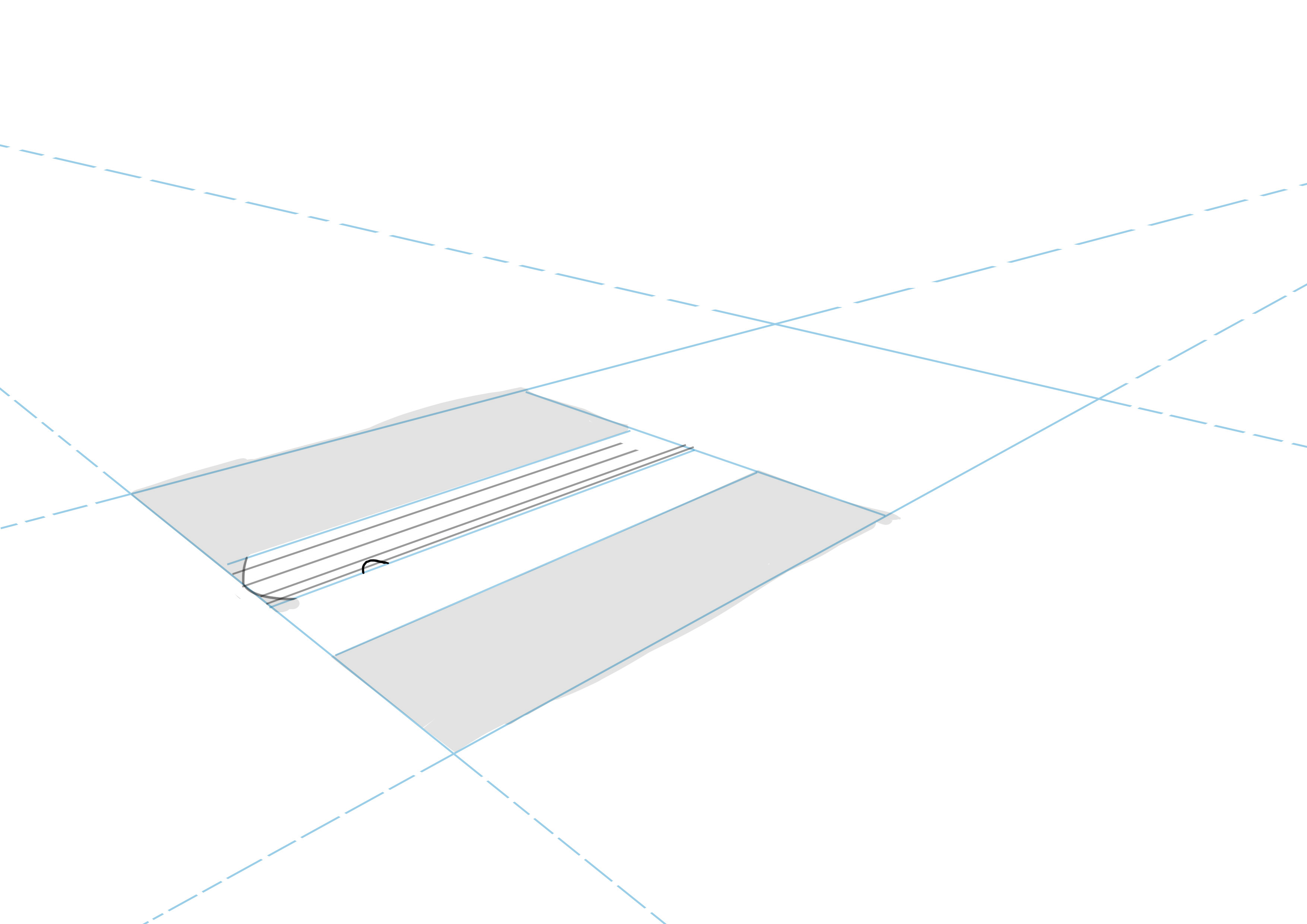 croquis du trou de la rainure d’une clé