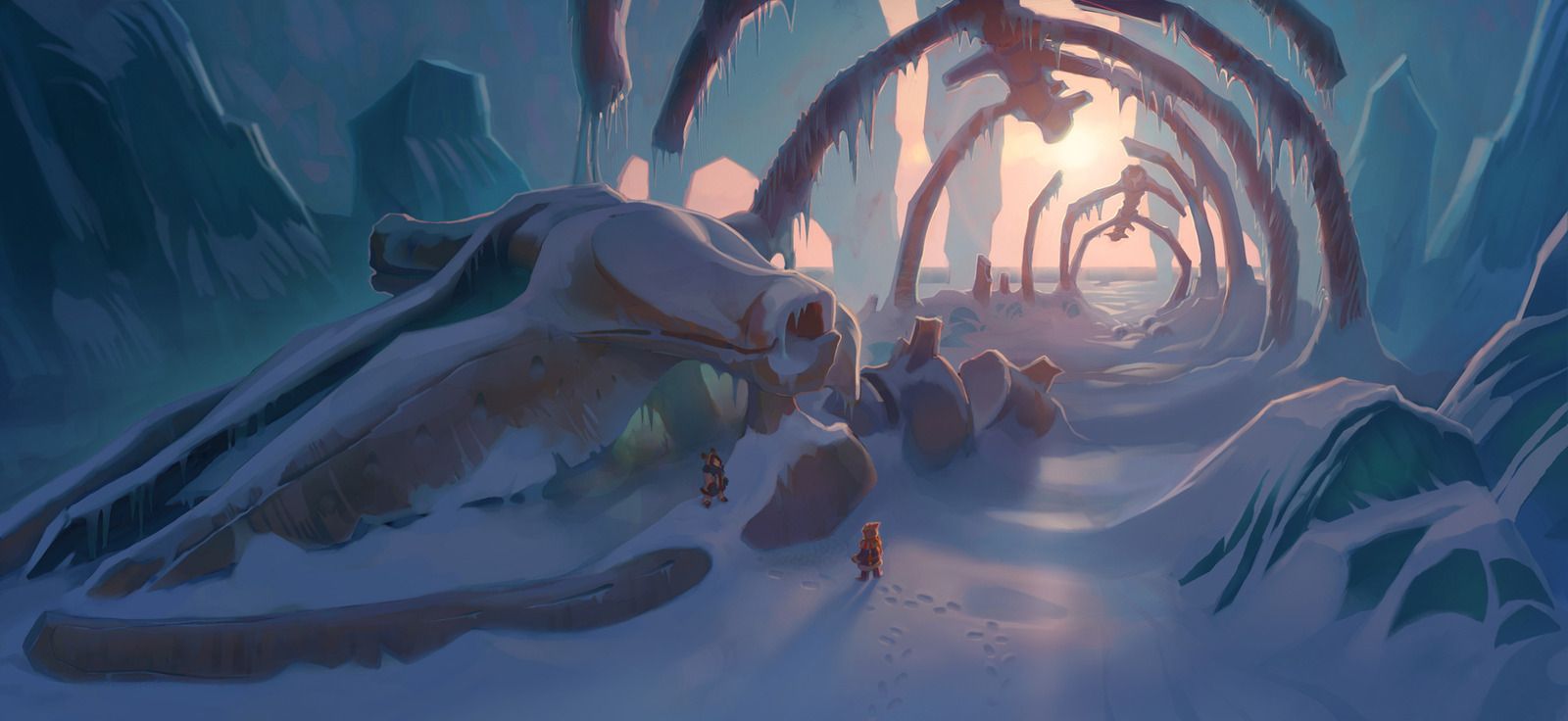 Combiner les couleurs chaudes et froides dans le même dessin