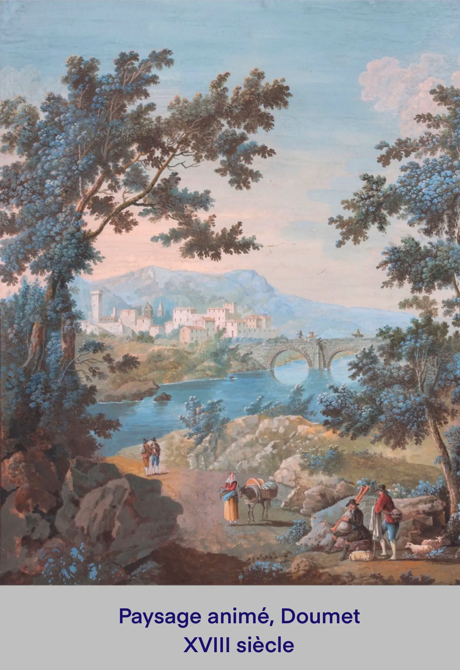 18th, animated landscape, Doumet