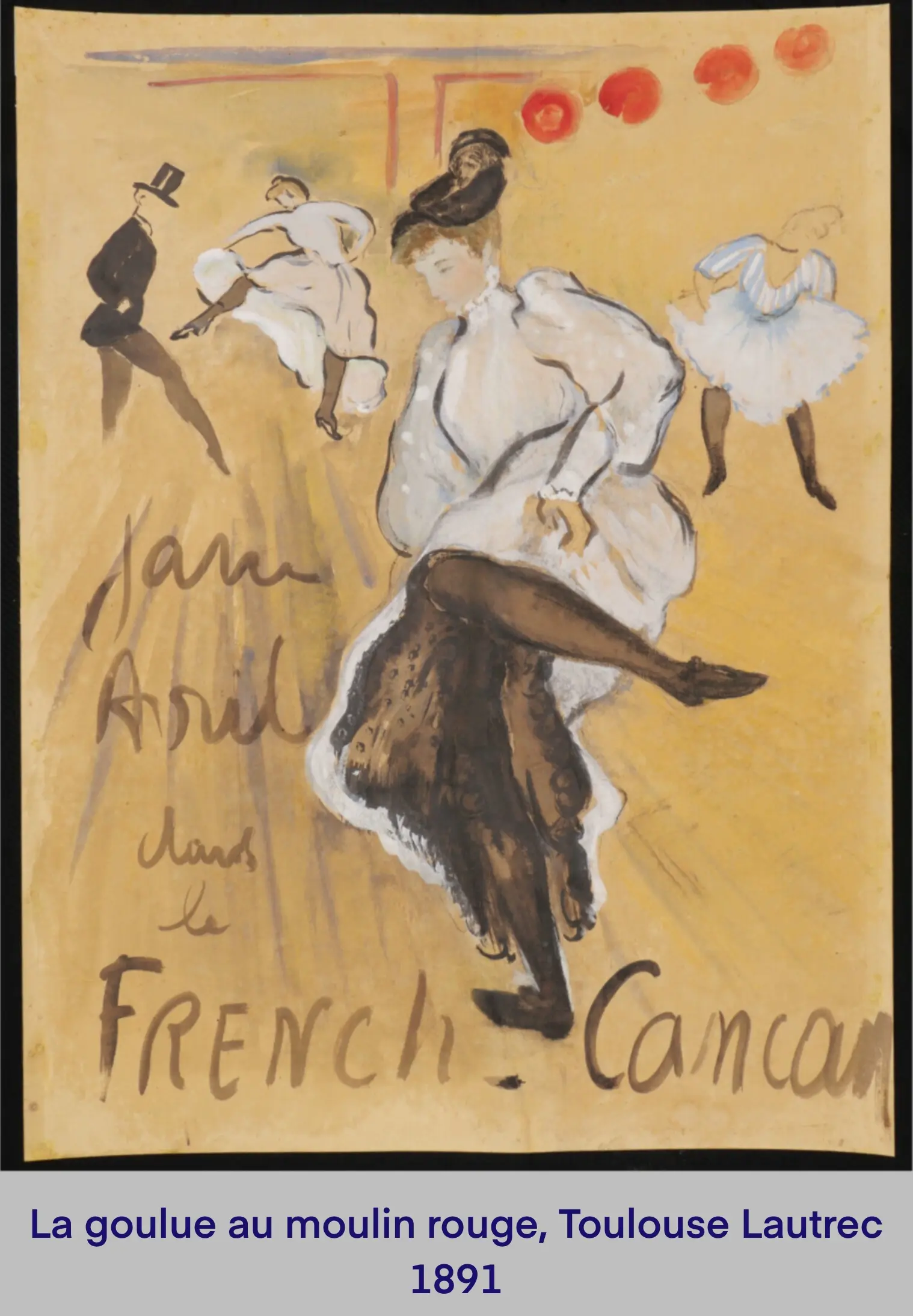 The Glutton at the Moulin Rouge, Toulouse Lautrec