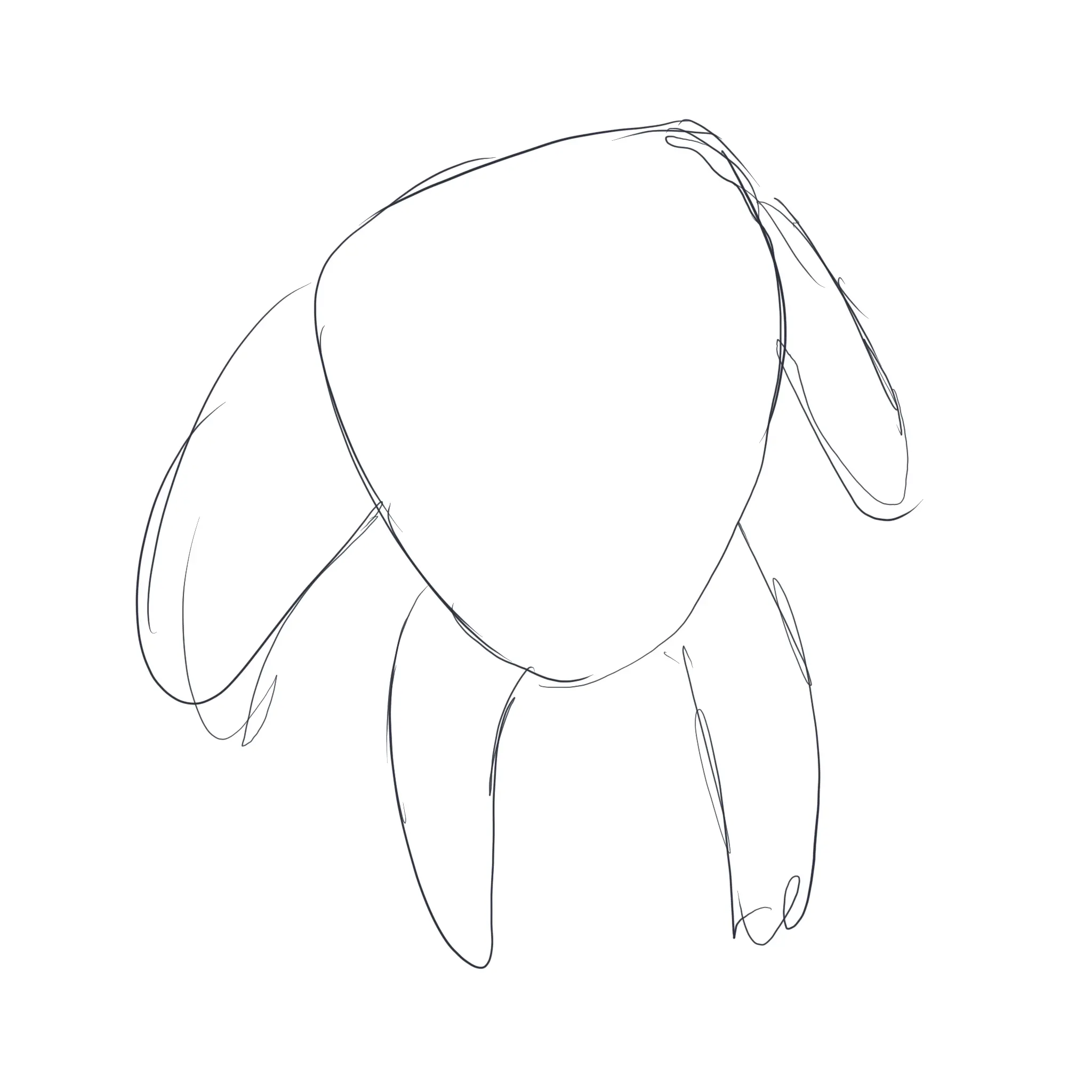 dessin des bras d’une créature fantastique