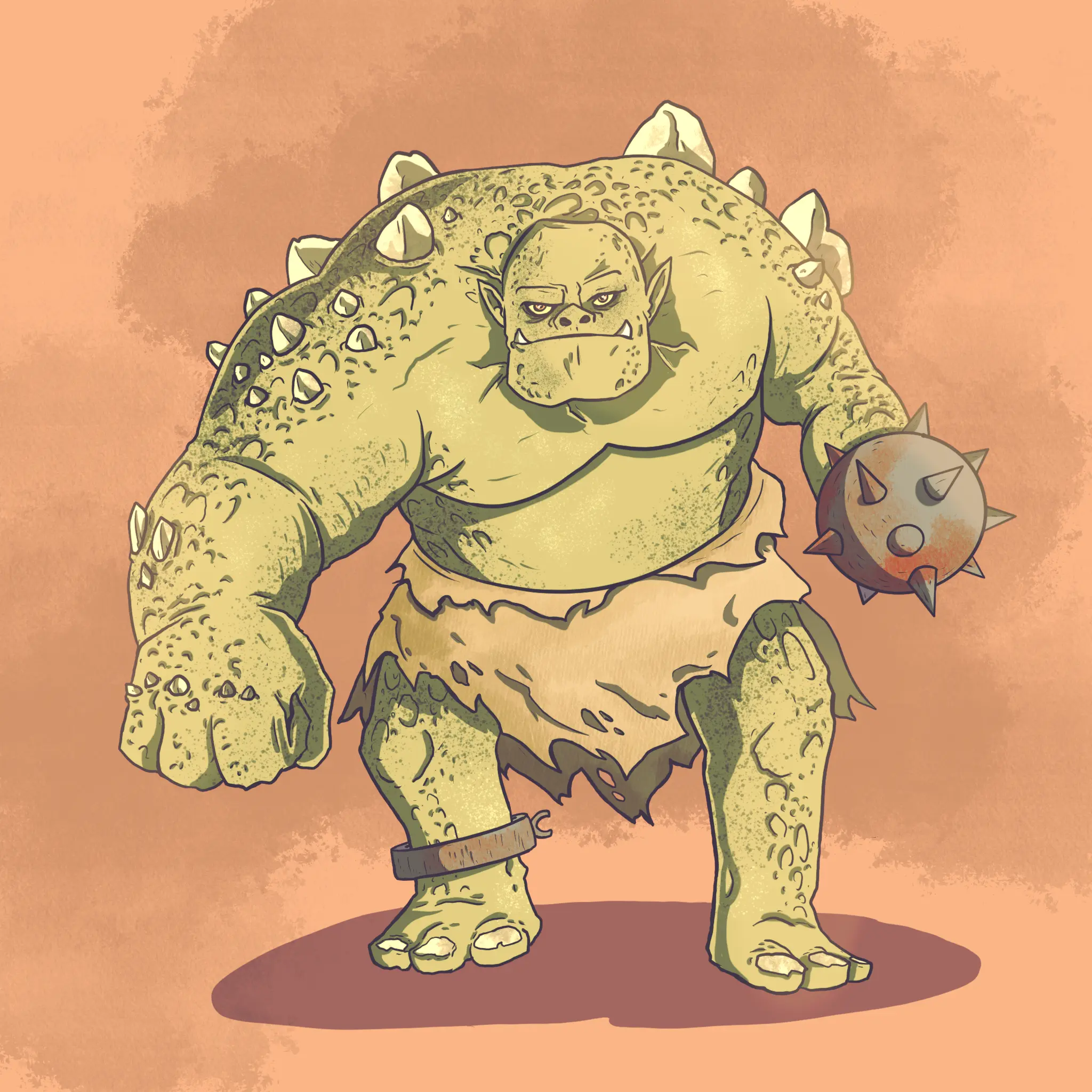 dessin d’une créature fantastique