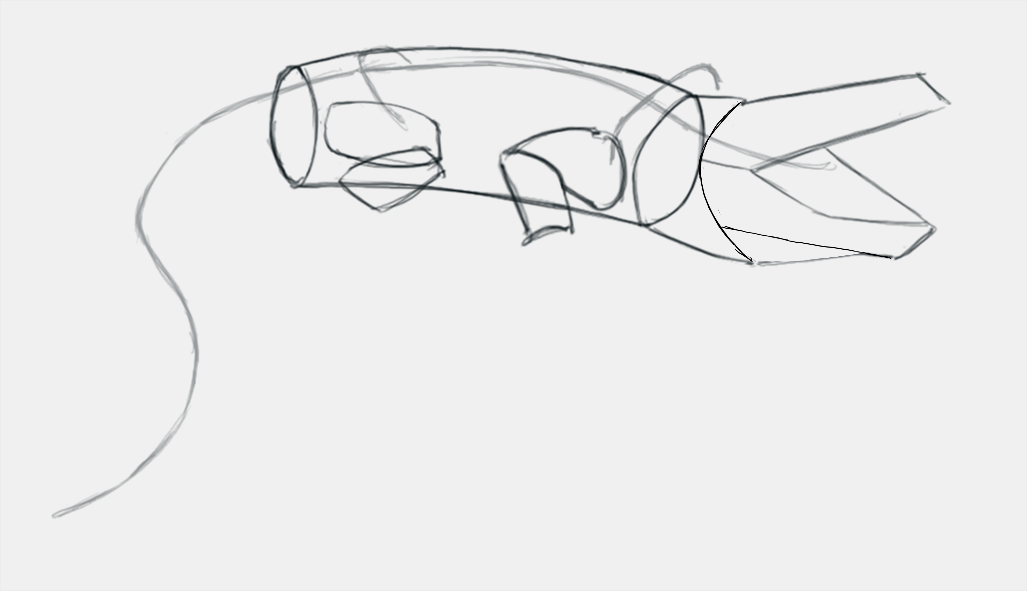 dessiner un crocodile étape 7