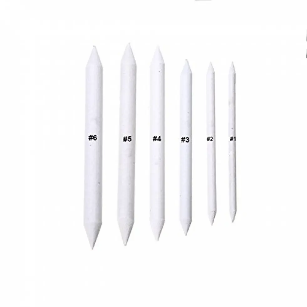 l’estompe pour dessiner au fusain