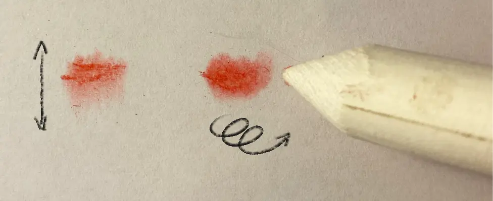 comment estomper à la sanguine