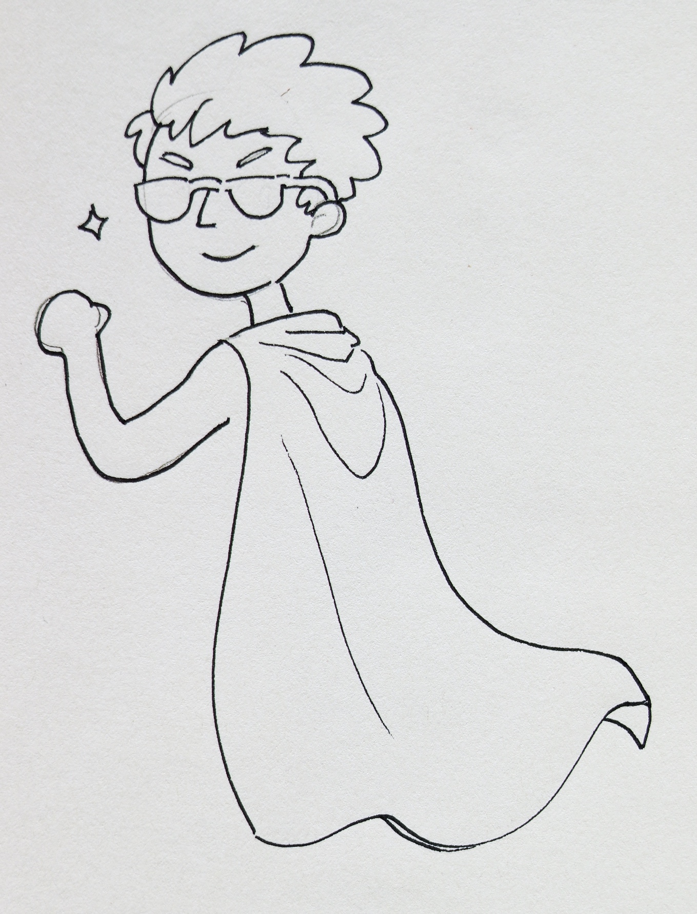 boceto del degradado de color