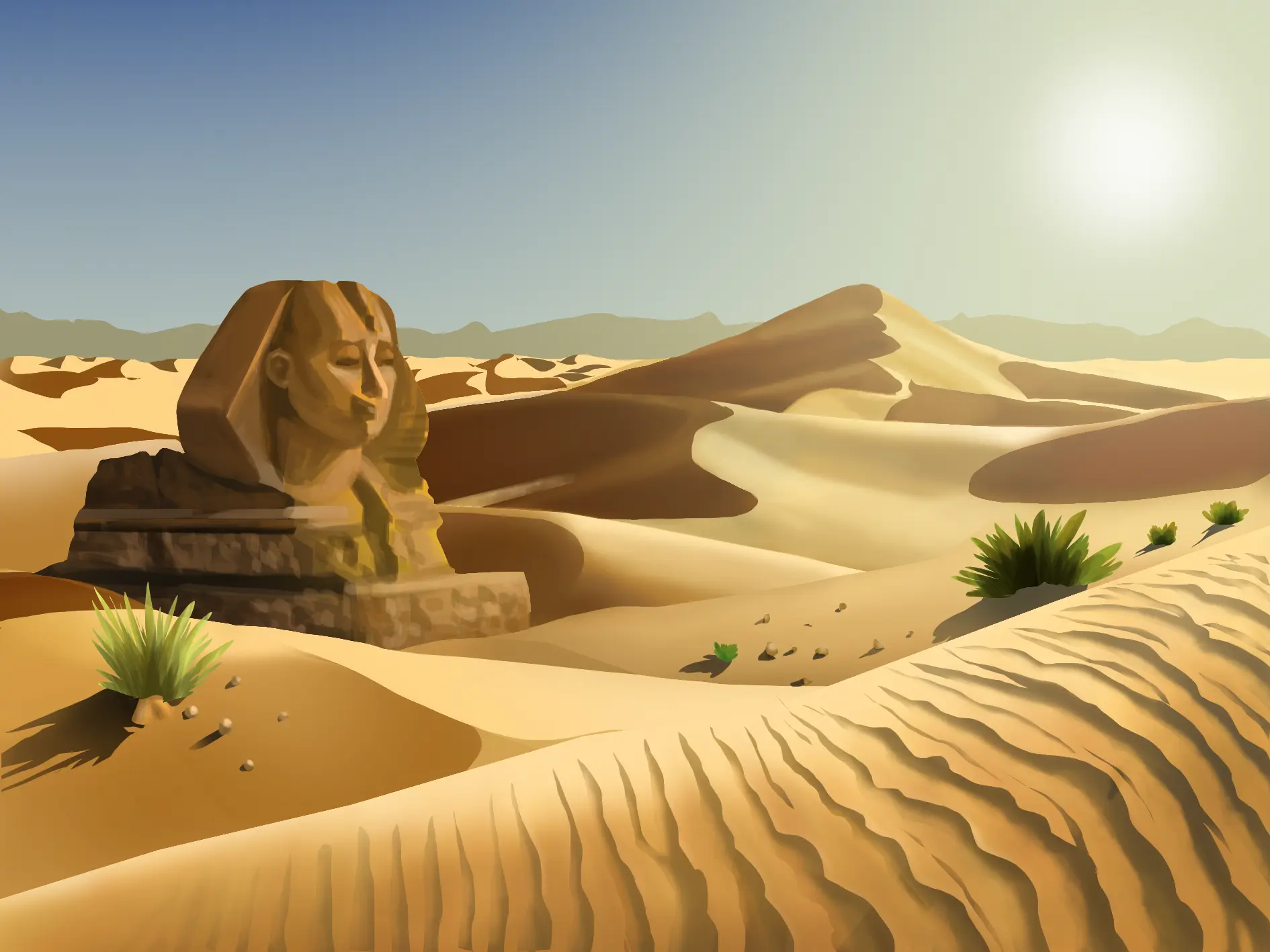 dessiner la lumière d’un désert