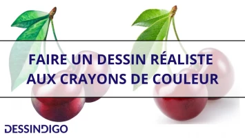 Faire un dessin réaliste aux crayons de couleur