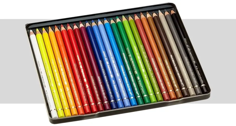 les crayons de couleur pour faire un dessin realiste