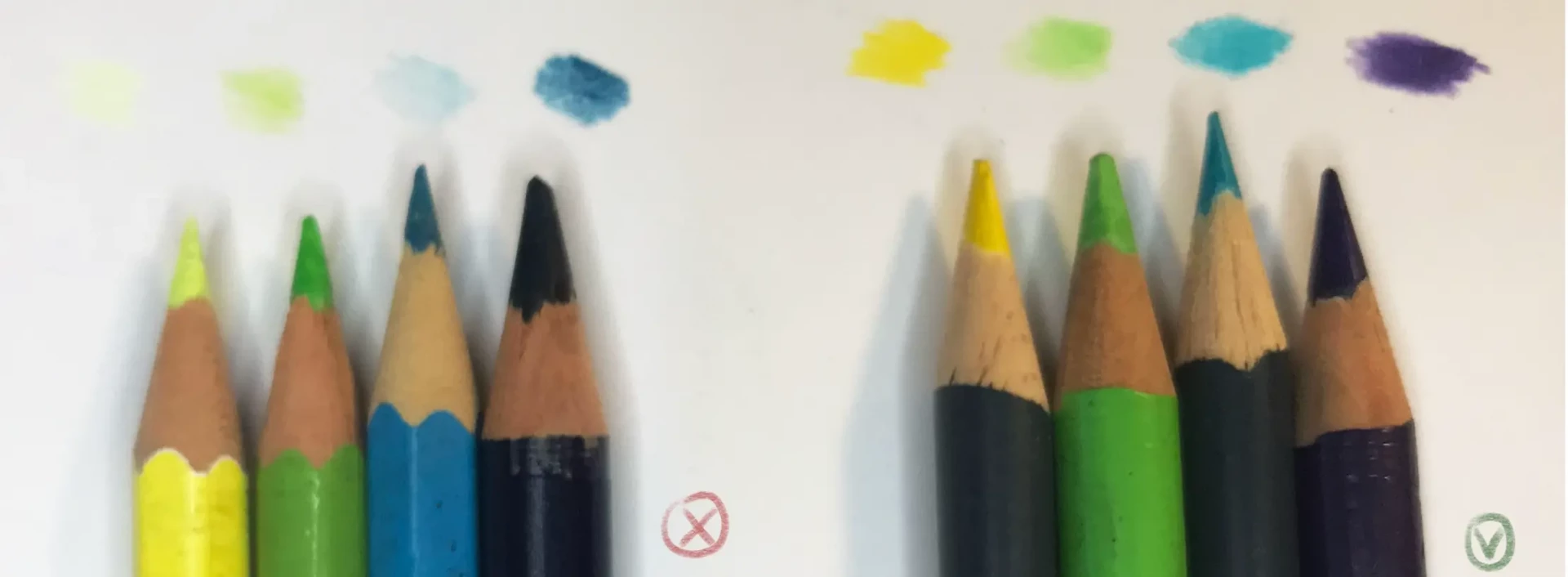 les crayons de couleur à utiliser pour faire un dessin realiste