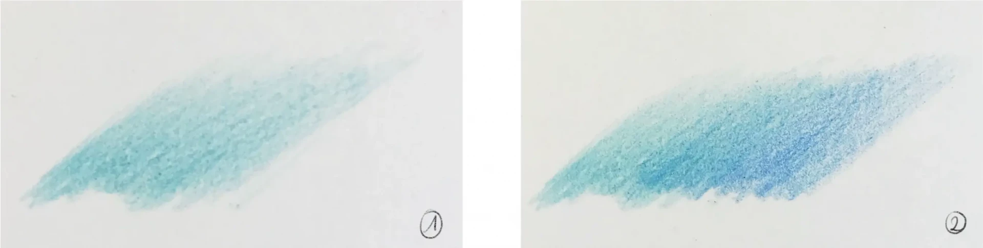 réaliser un premier dégradé réaliste aux crayons de couleur