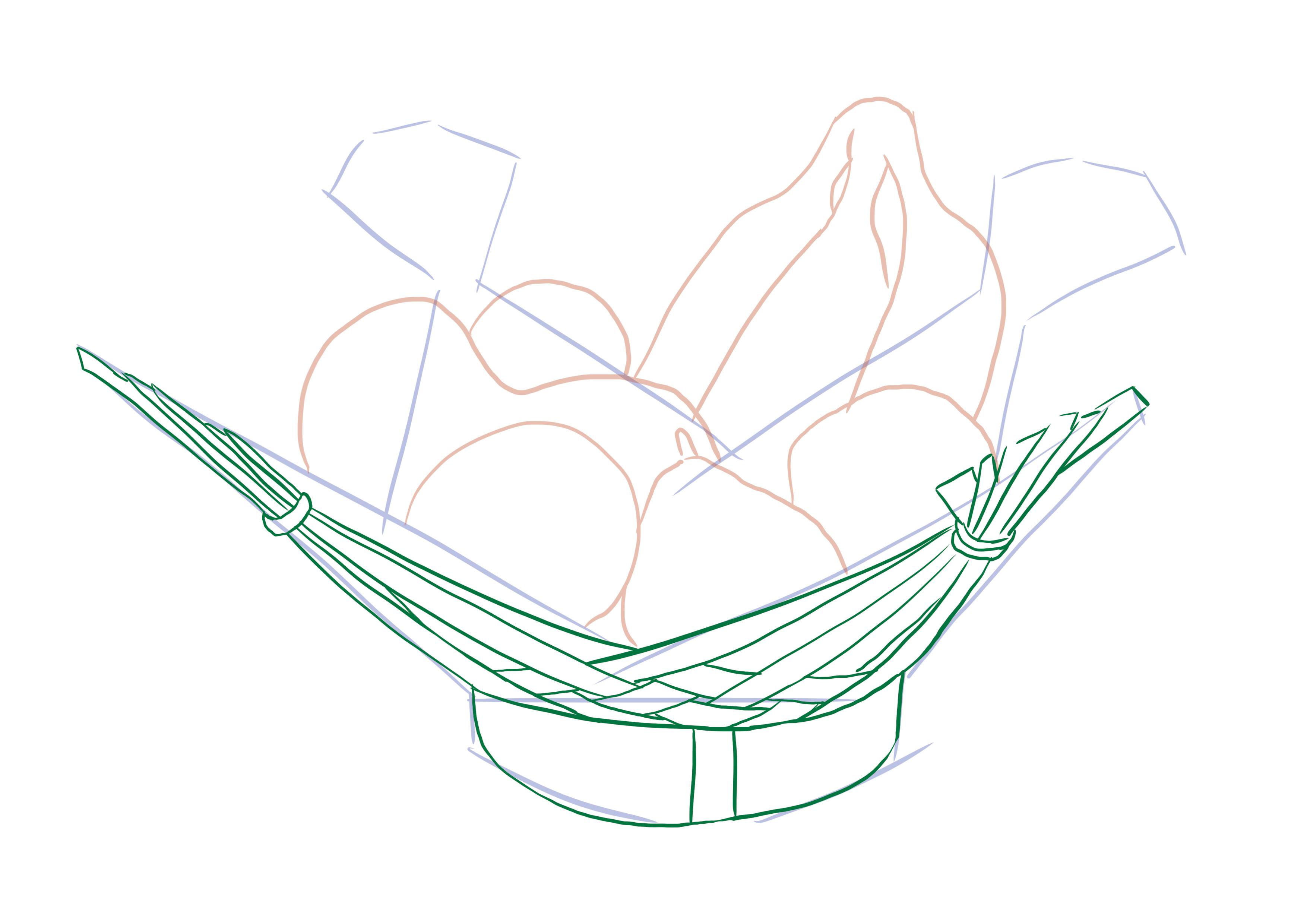 dessiner la corbeille