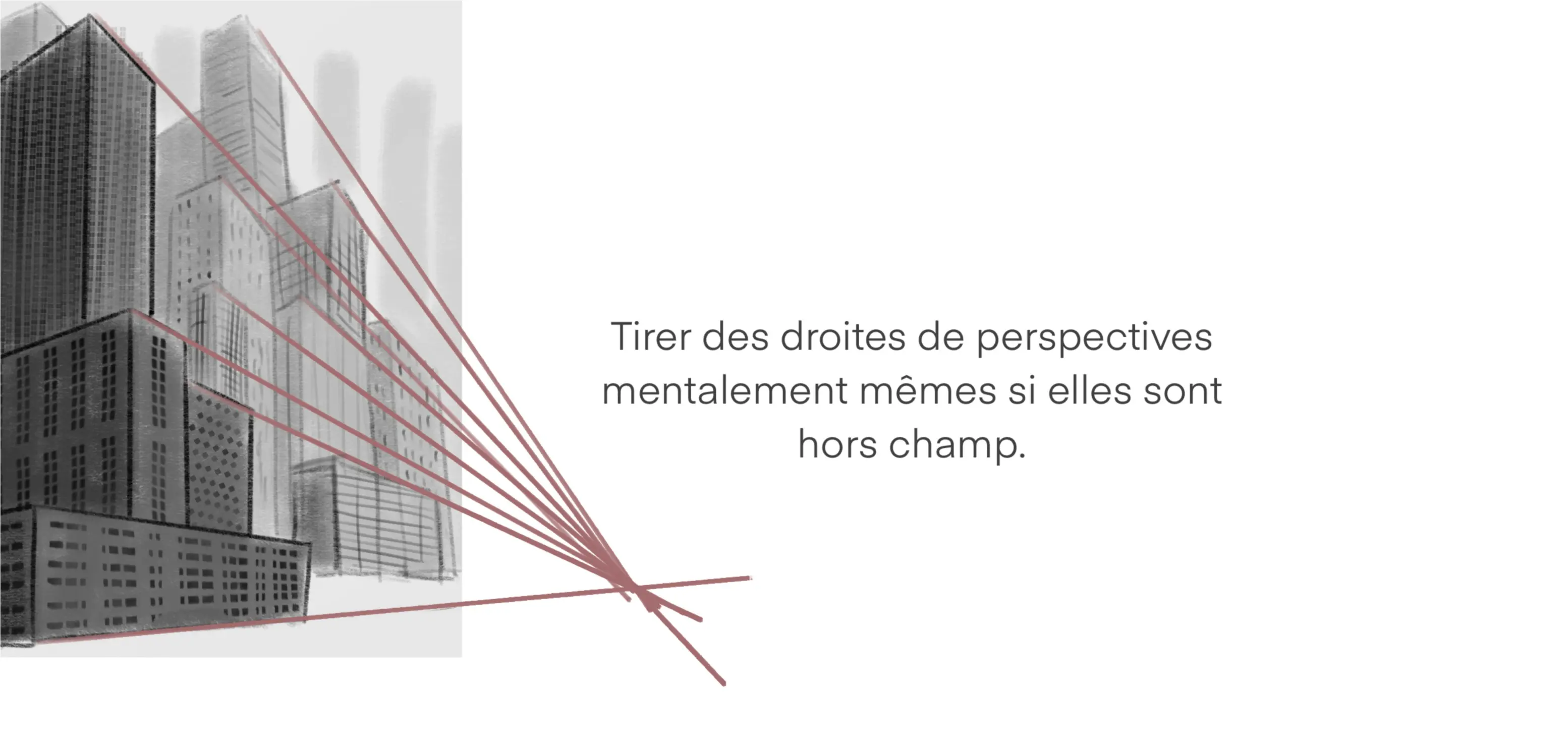 dessiner une ville en perspective