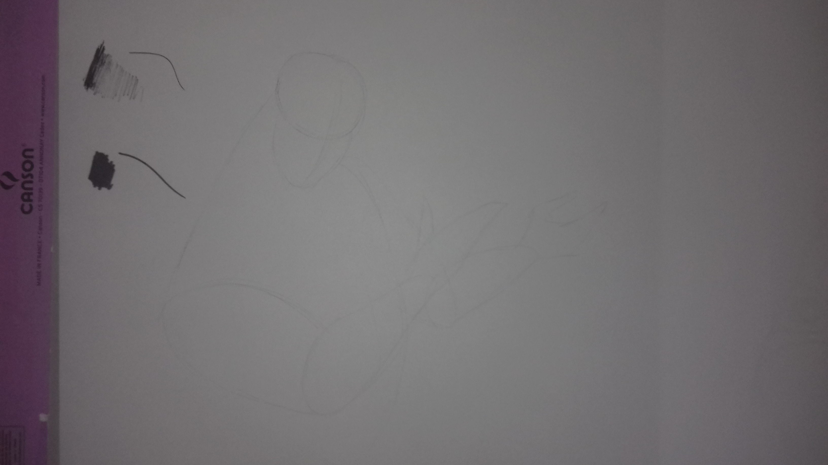 bases du dessin au stylo bille noir