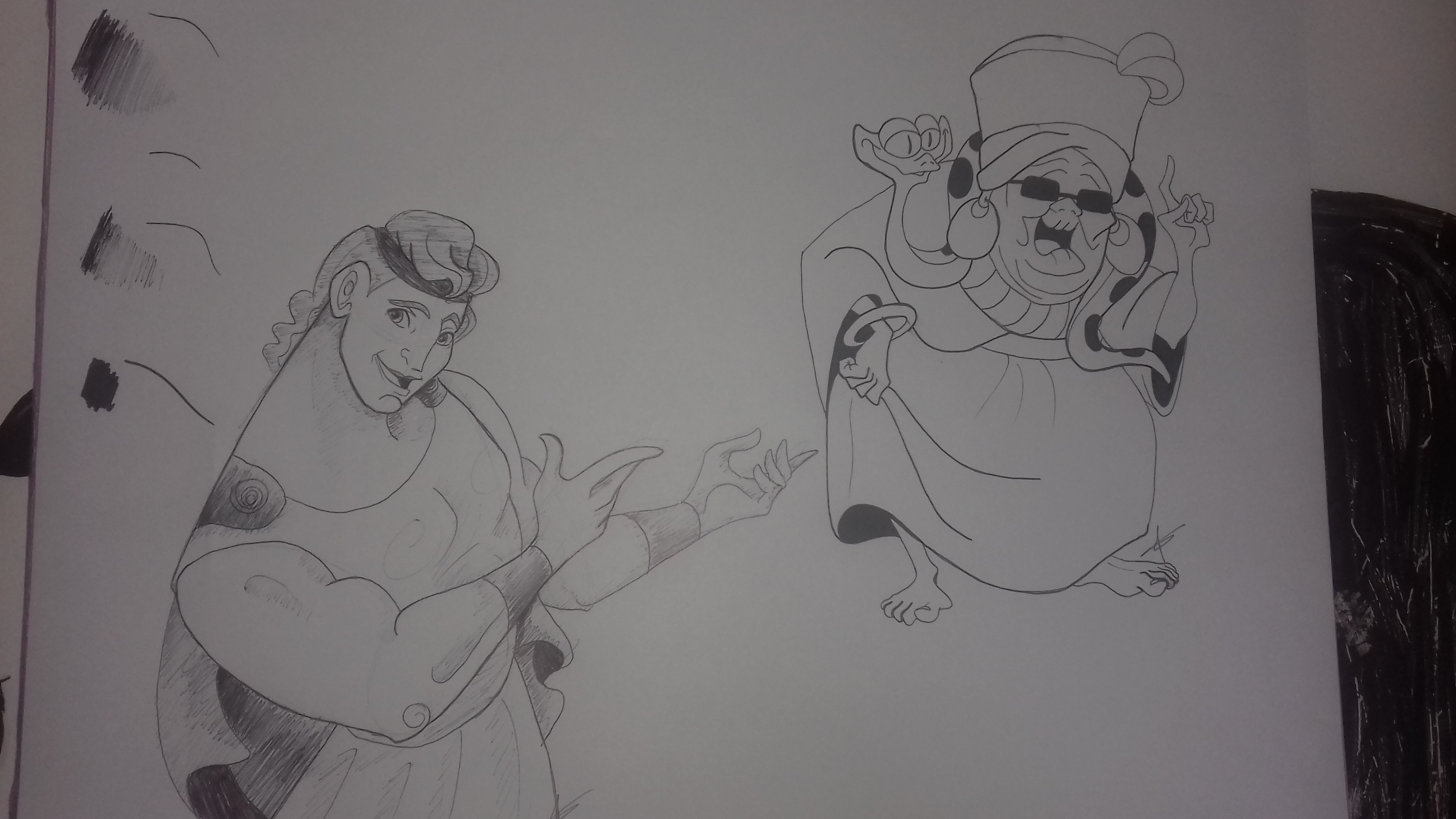 réaliser un dessin au stylo