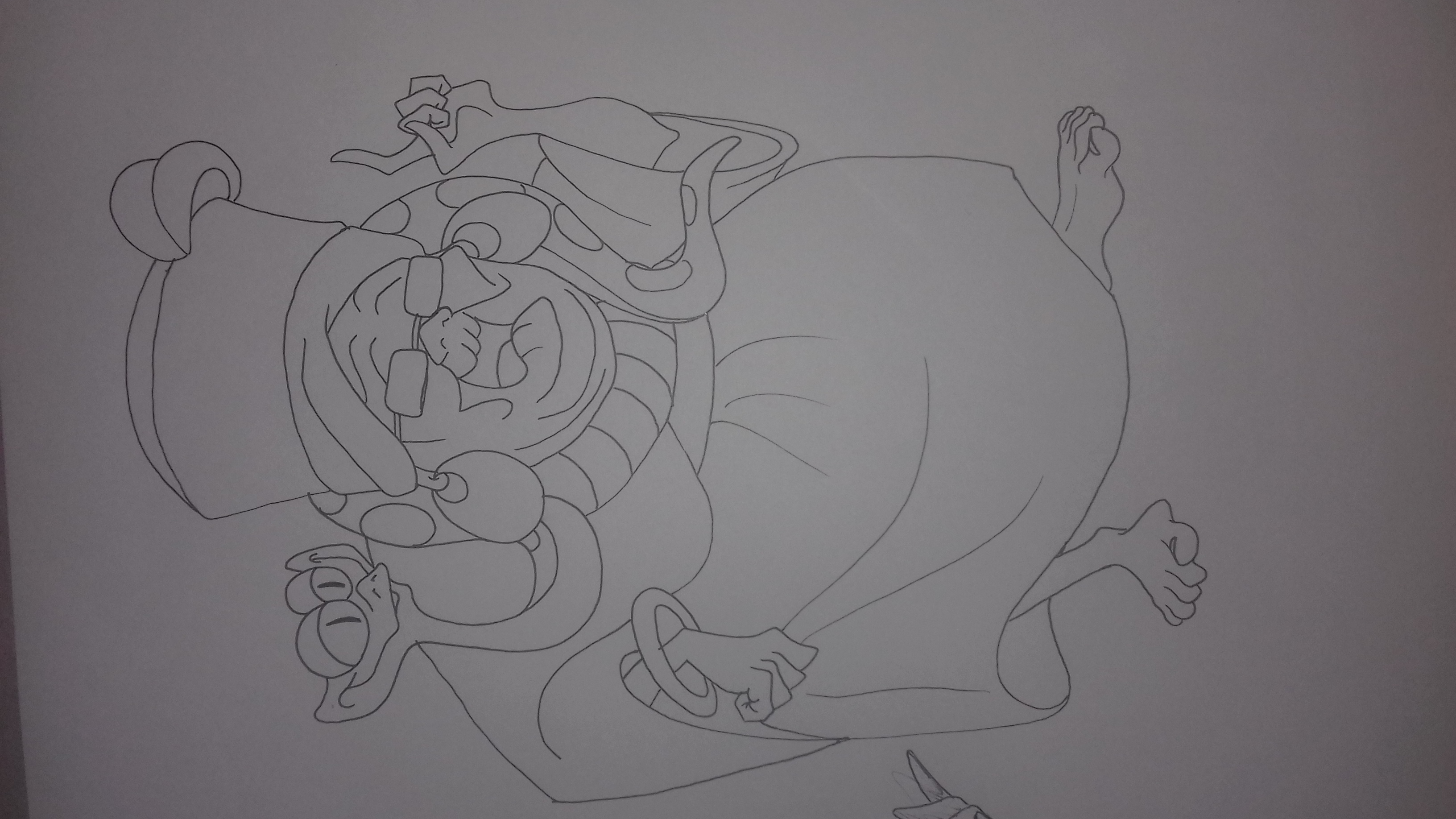 dessiner les détails d’un personnage au stylo micron