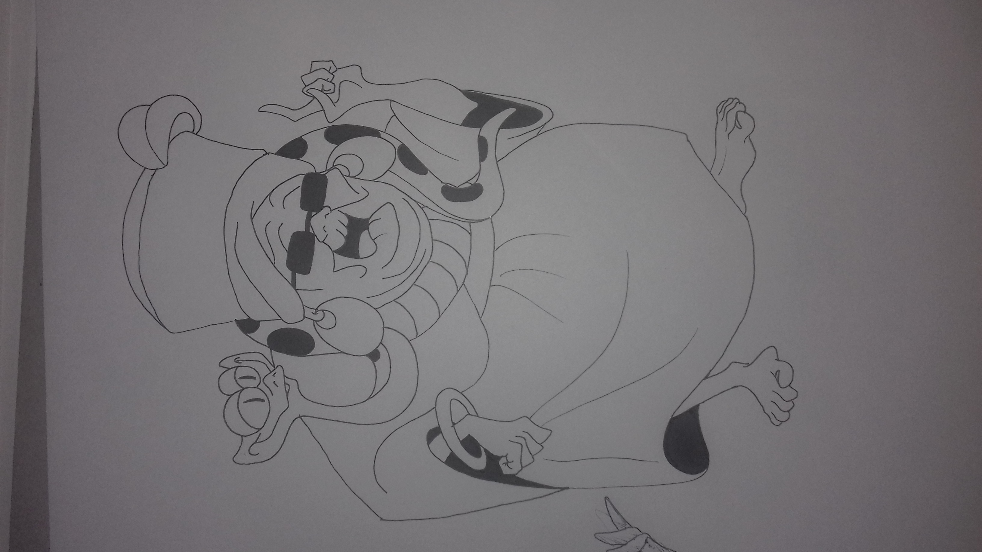 remplir les zones du dessin au stylo twin maker