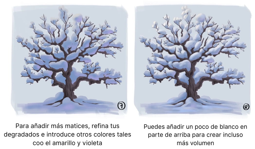 Descubre Cómo Dibujar un Árbol Nevado: Tutorial Paso a Paso