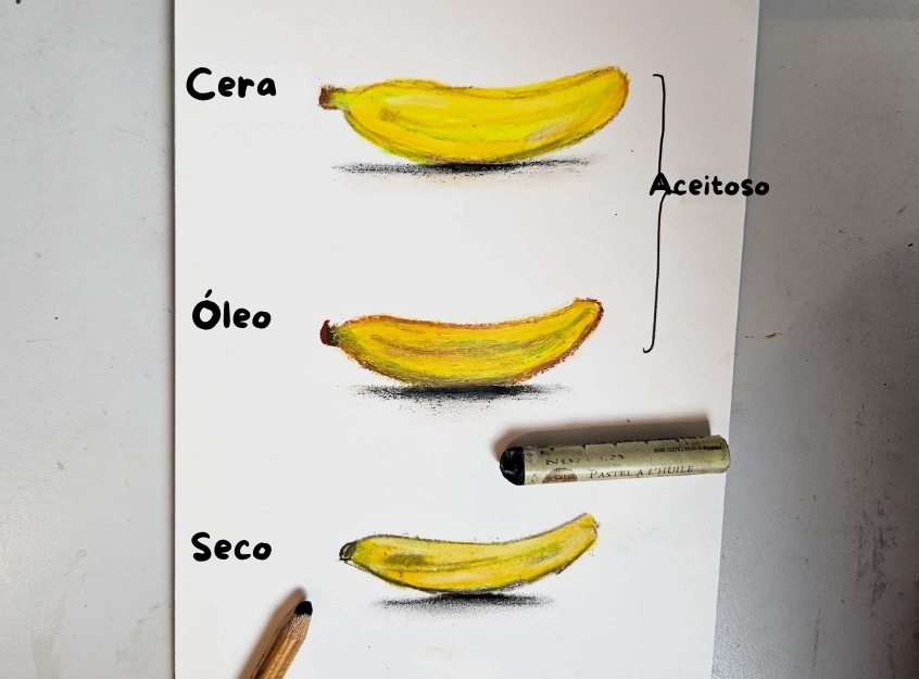 las diferencias entre los soportes para el pastel seco y el pastel graso