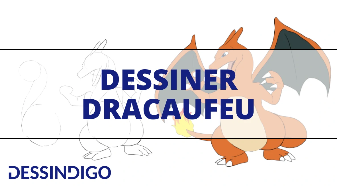 Comment dessiner Dracaufeu