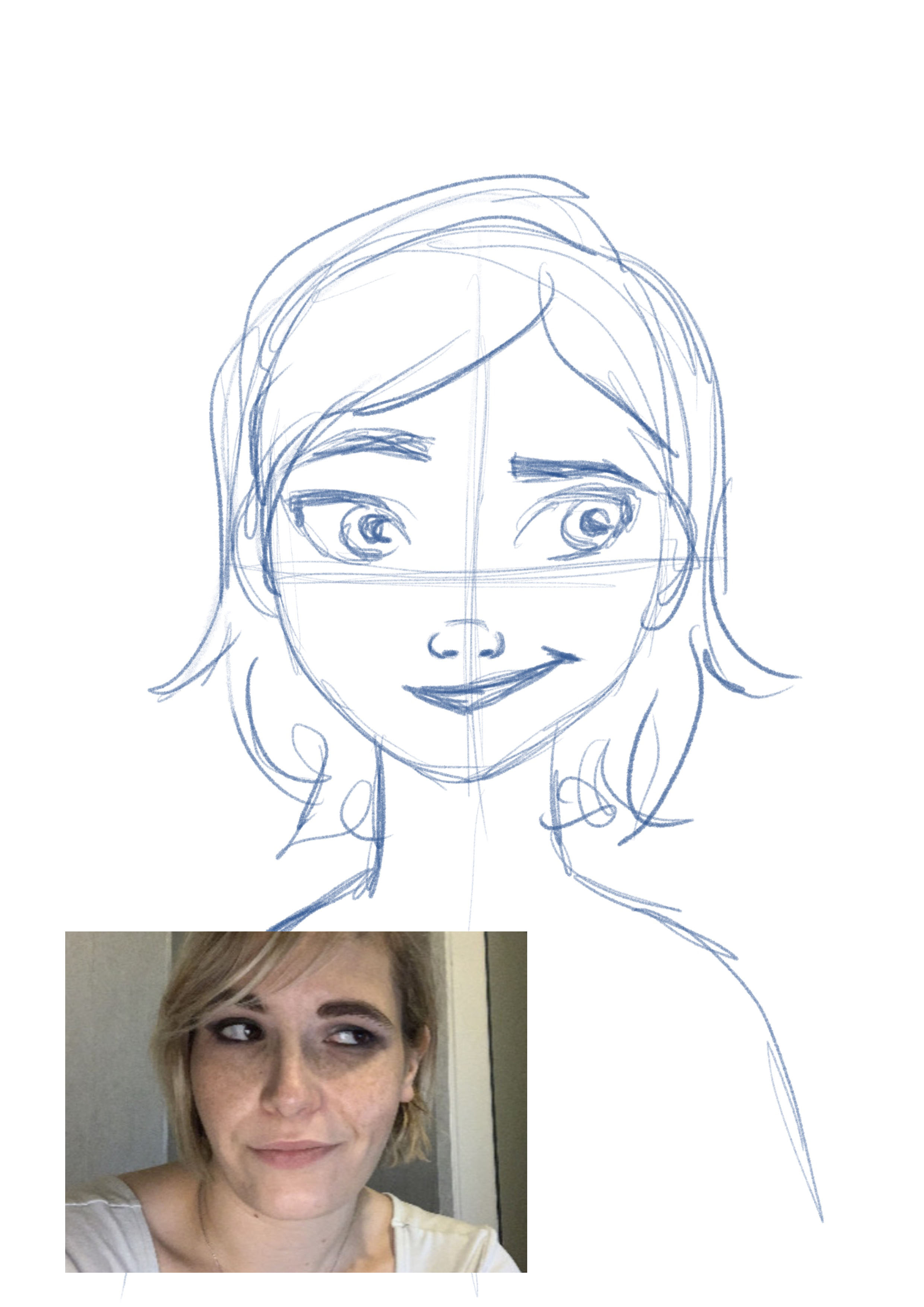 croquis du dessin de l’expression du mépris 2 croquis du dessin de l’expression du mépris 2