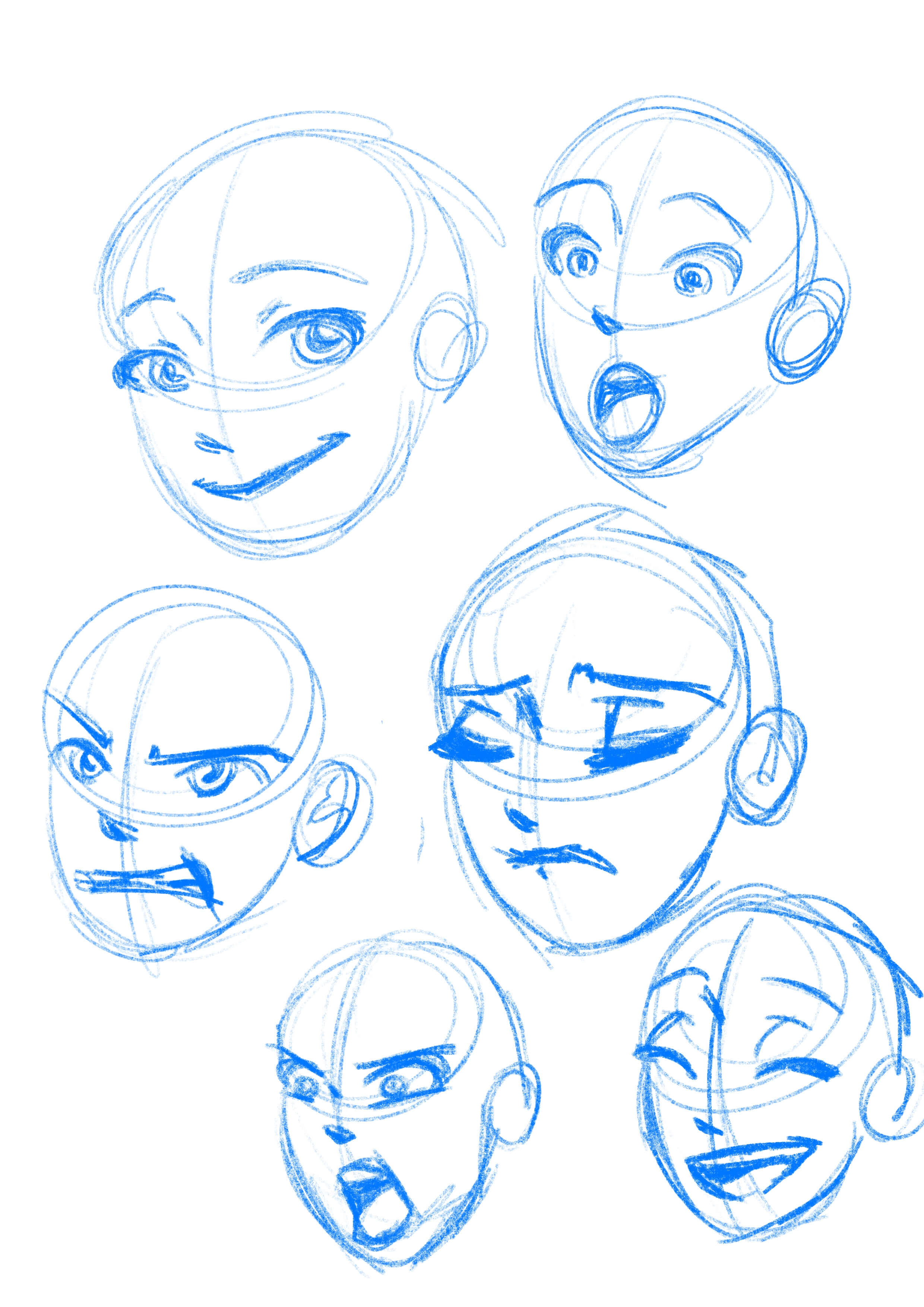 dessiner les expressions du visage dessiner les expressions du visage